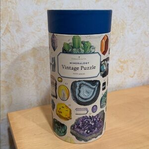 Cavallini & Co. Mineralogy Vintage (1,000 piece) puzzle